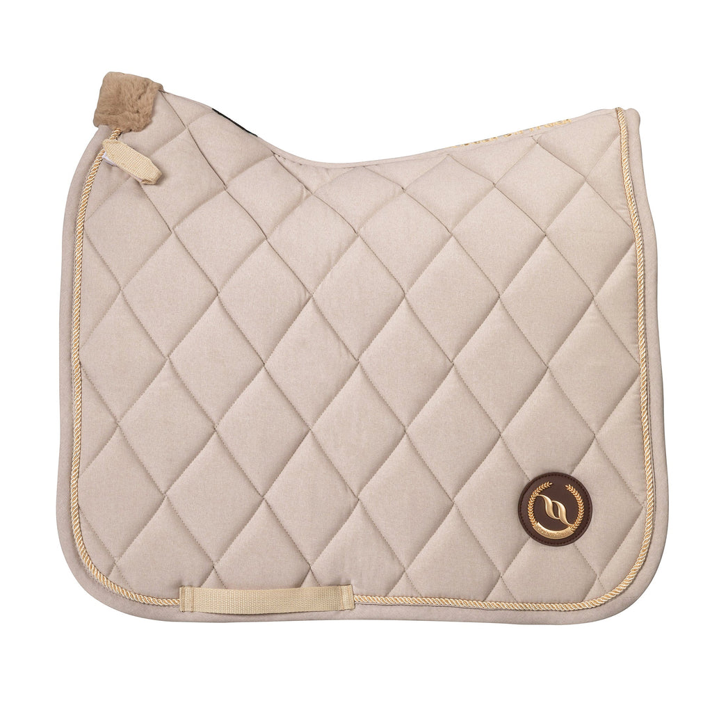 "Haze Collection" Saddle Pad Dressage - Light Beige
