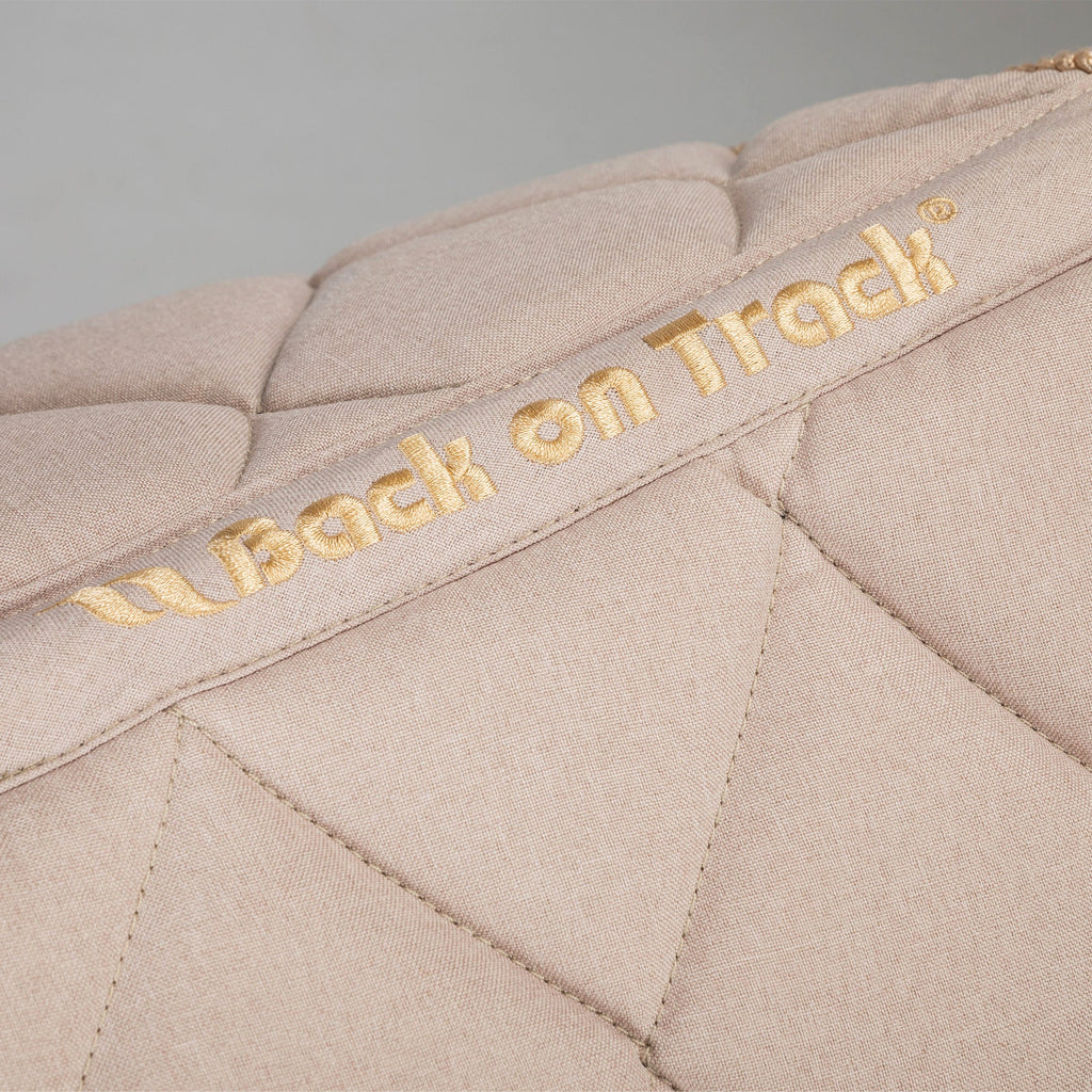 "Haze Collection" Saddle Pad Dressage - Light Beige