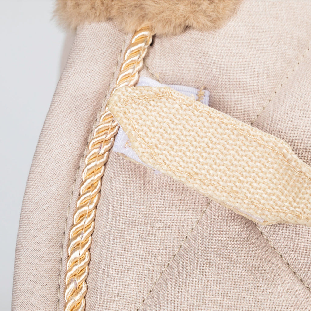 "Haze Collection" Saddle Pad Dressage - Light Beige