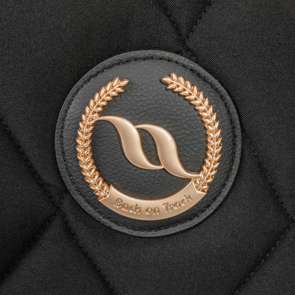 "Haze Collection" Saddle Pad Dressage - Black Rose