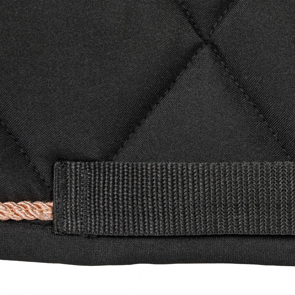 "Haze Collection" Saddle Pad Dressage - Black Rose