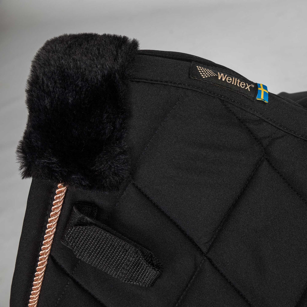 "Haze Collection" Saddle Pad Jumping - Black Rose