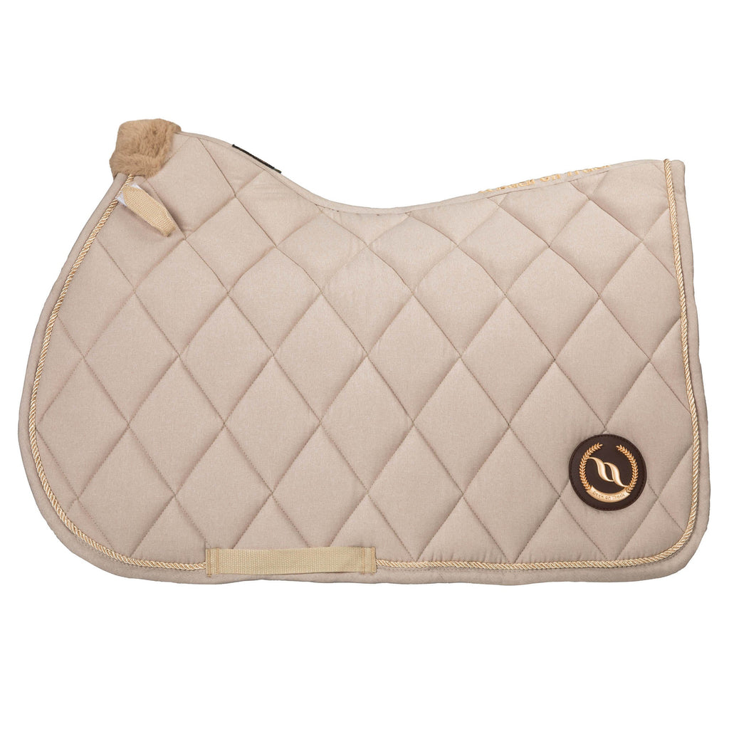 "Haze Collection" Saddle Pad Jumping - Light Beige