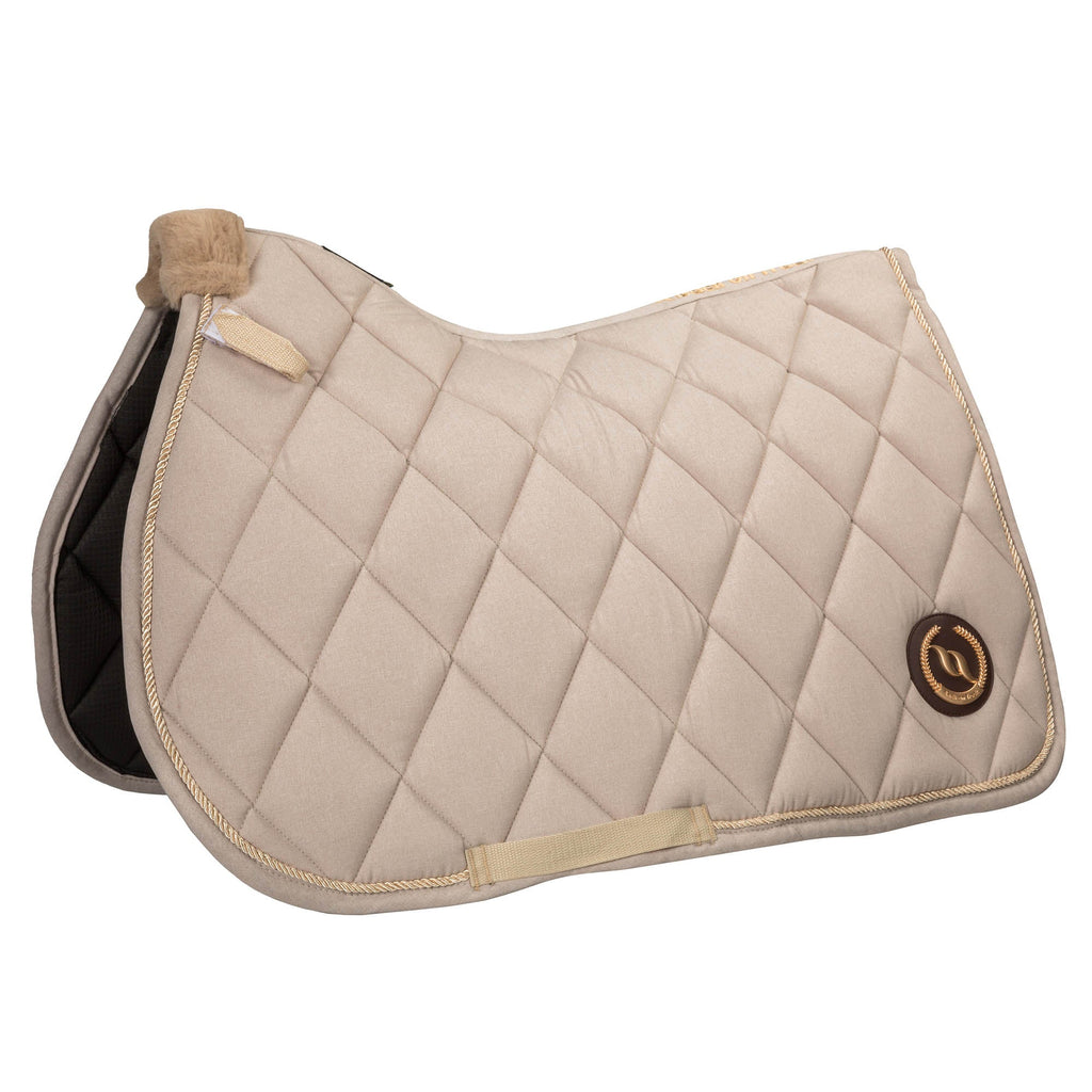 "Haze Collection" Saddle Pad Jumping - Light Beige