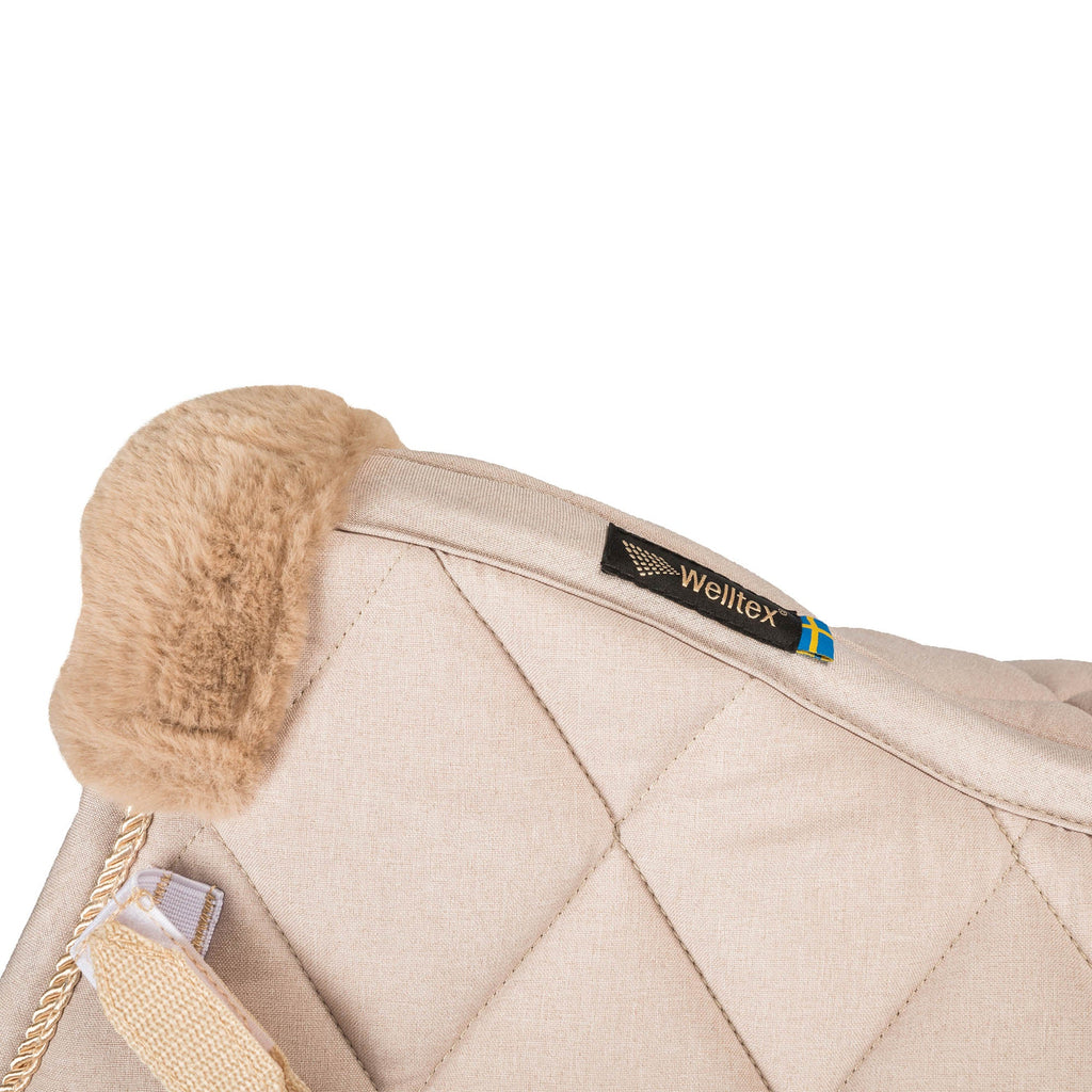 "Haze Collection" Saddle Pad Jumping - Light Beige