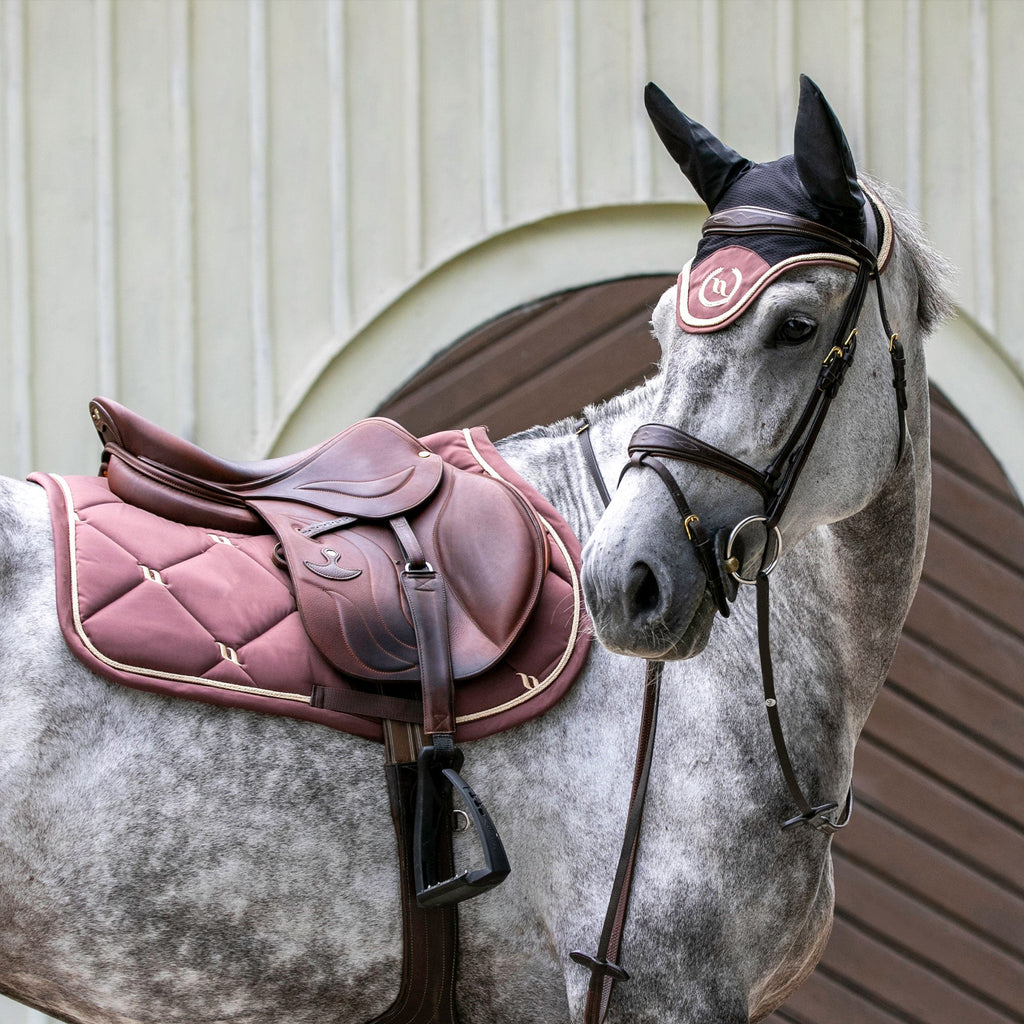 "Nights Collection" Horse Bonnet Coffee