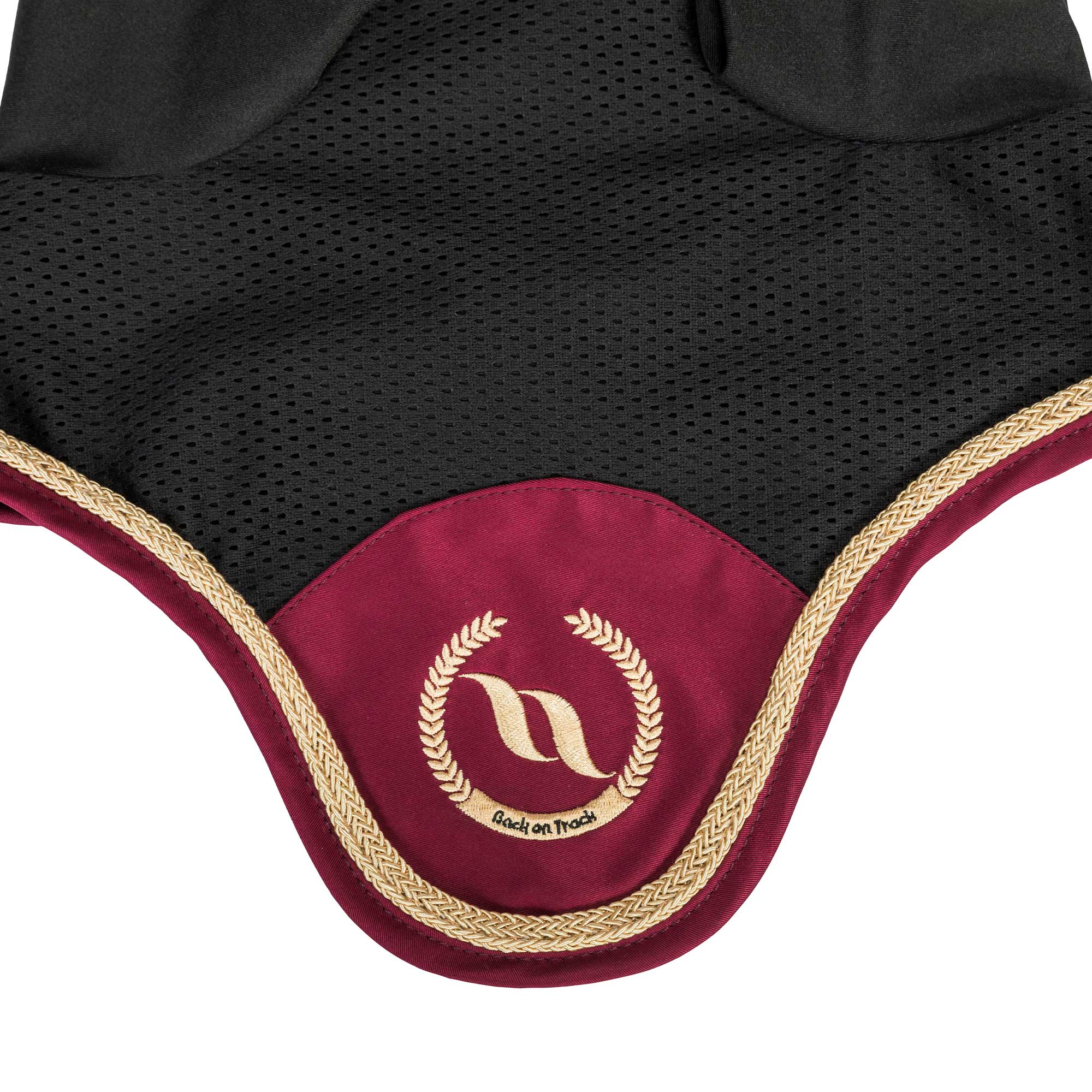 "Nights Collection" Horse Bonnet Dark Red