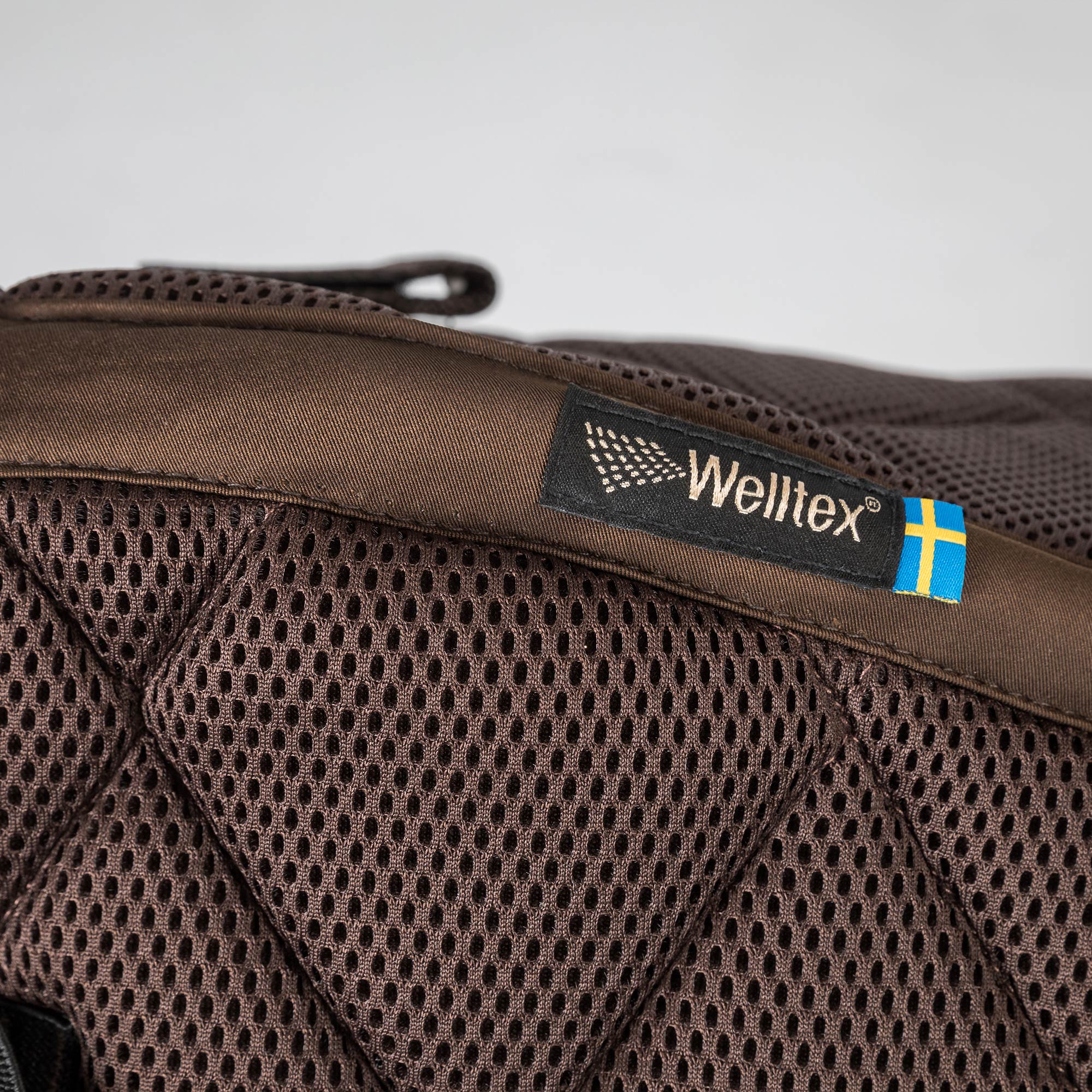 "AirFlow" Saddle Pad 3D Mesh Jumping - Brown