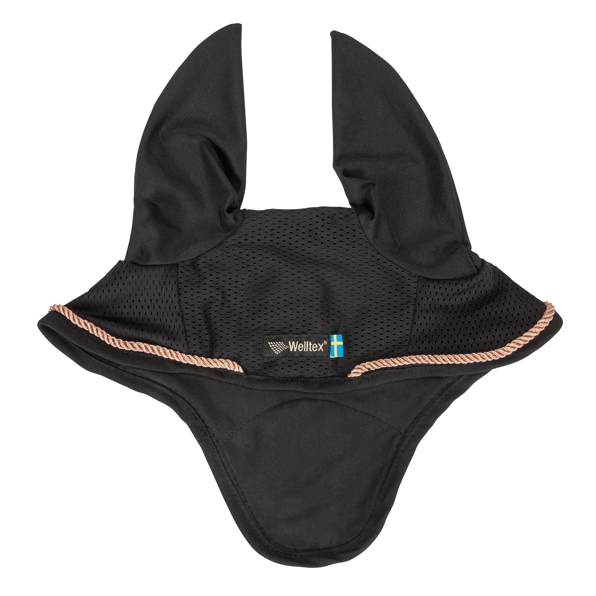 "Haze Collection" Horse Bonnet - Black Rose