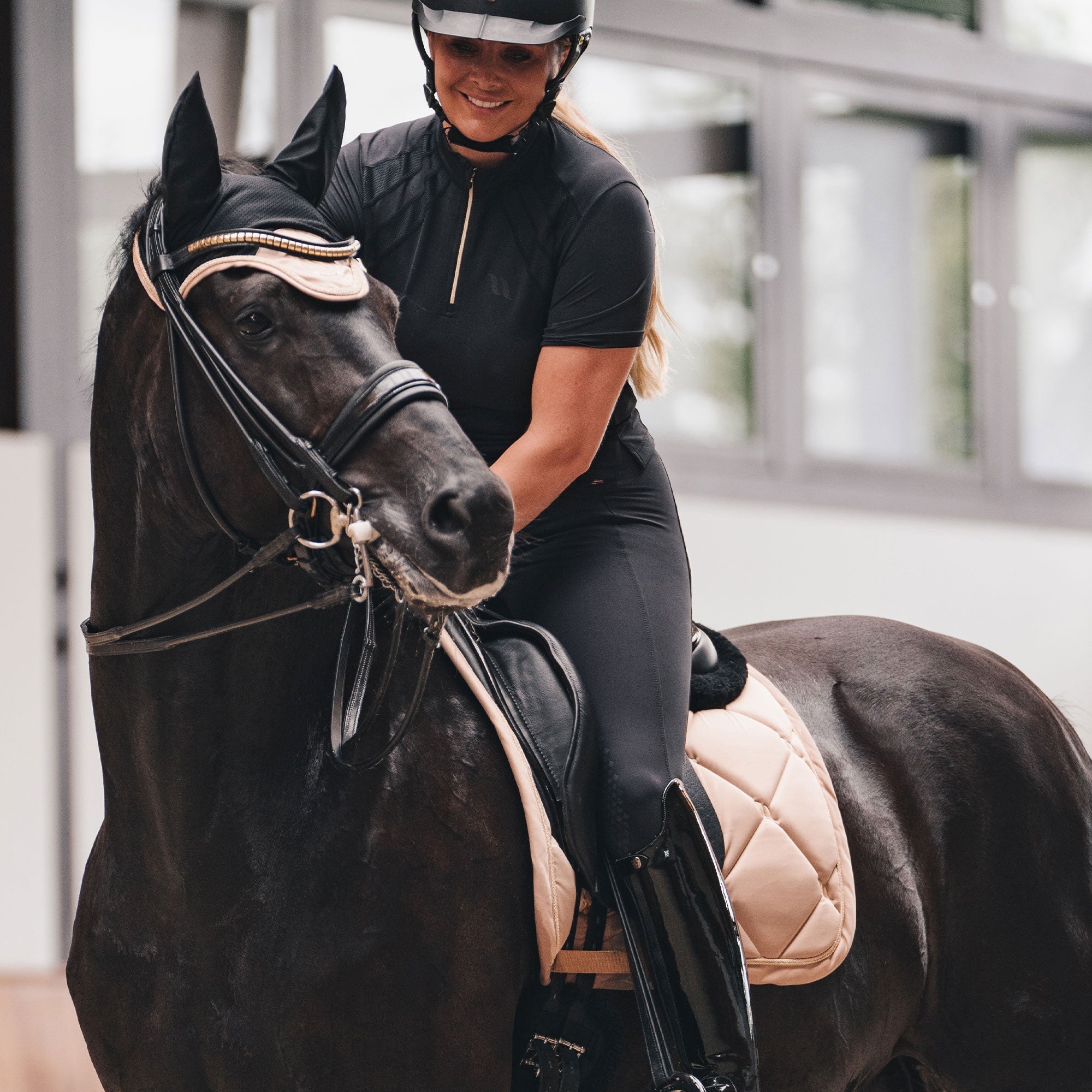 "Nights Collection" Saddle Pad Jumping Champagne