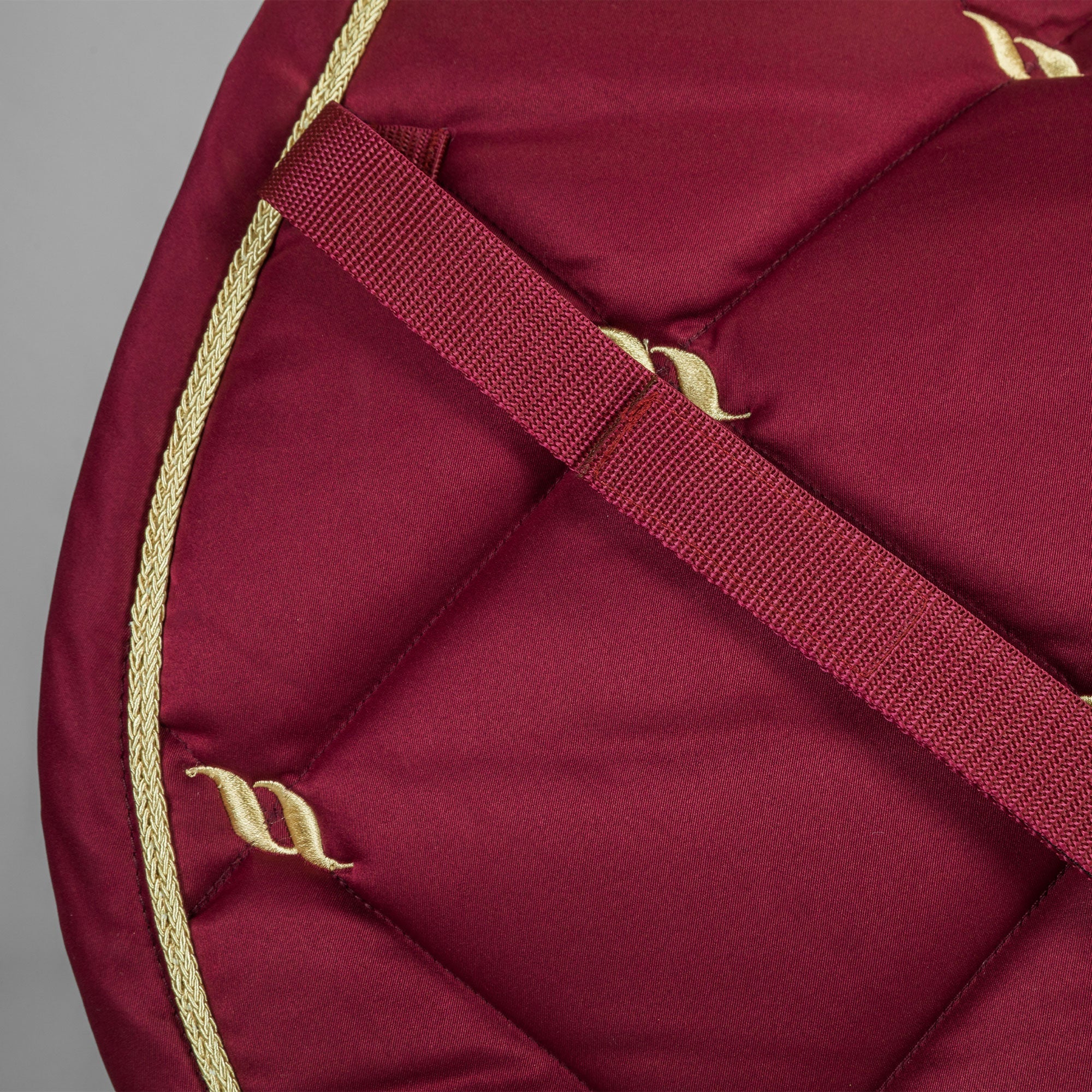 "Nights Collection" Saddle Pad Jumping Dark Red